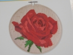 Lady Bird Designs Long Stitch Kit - Rose Rouge